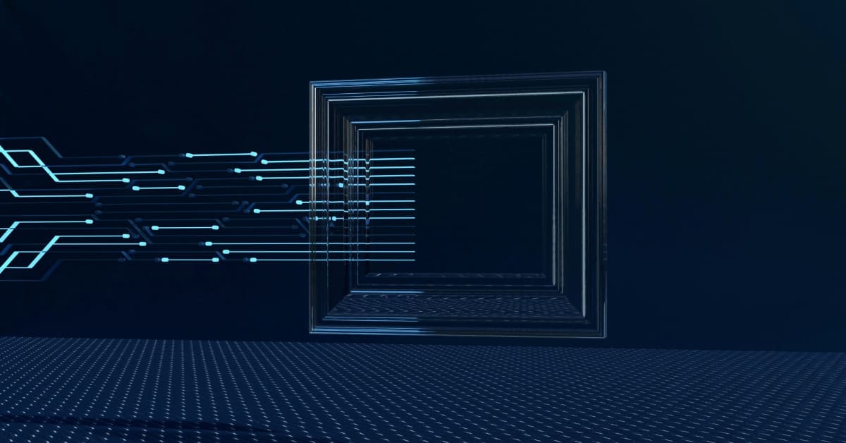 Abstract image representing website redesigns and migrations.